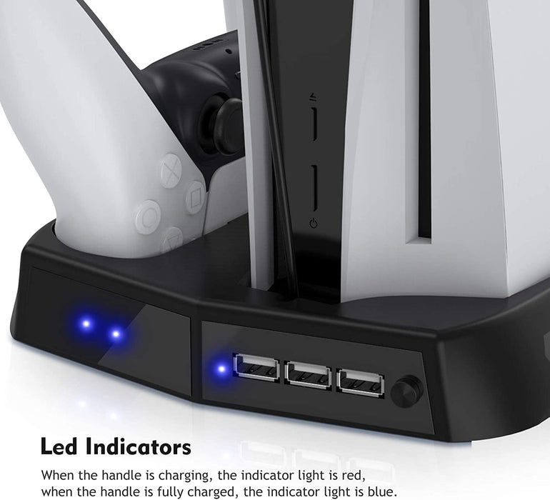 PS5 Vertical Cooling Fan/Charging Station